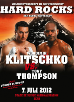 Klitschko VS Thompson Klitschko VS Thompson
